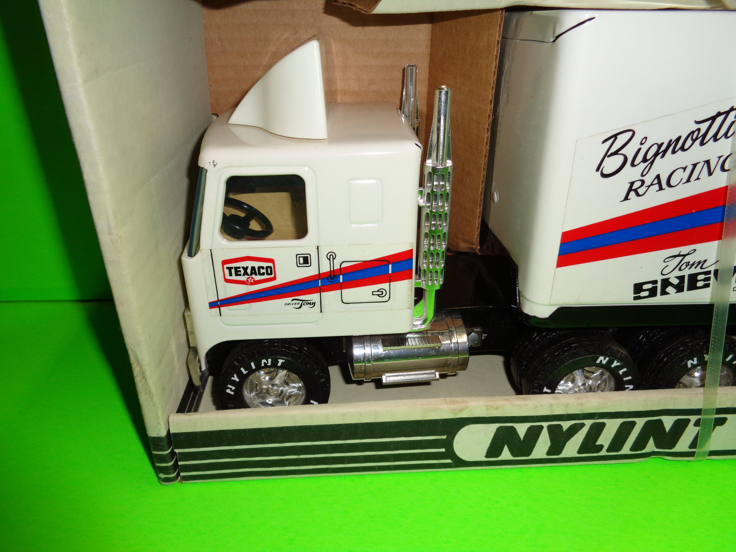 Texaco Bignotti-Cotter GMC Freight Truck Nylint Pressed Steel