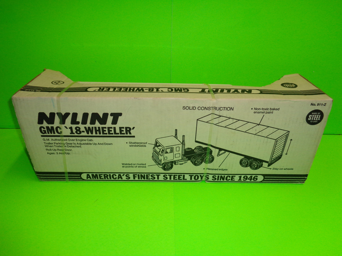 Texaco Bignotti-Cotter GMC Freight Truck Nylint Pressed Steel