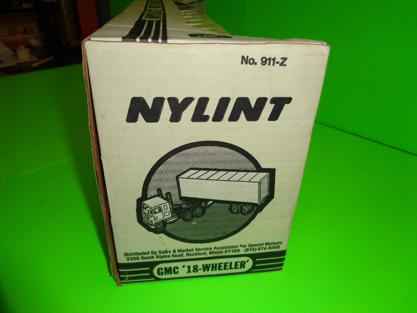 Texaco Bignotti-Cotter GMC Freight Truck Nylint Pressed Steel