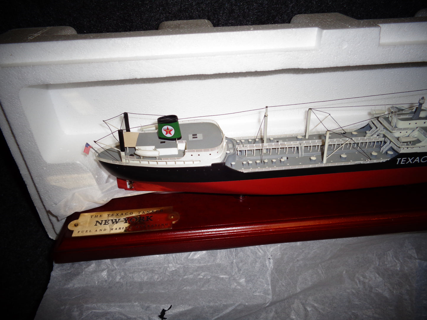 Texaco Chevron New York Tanker Ship
