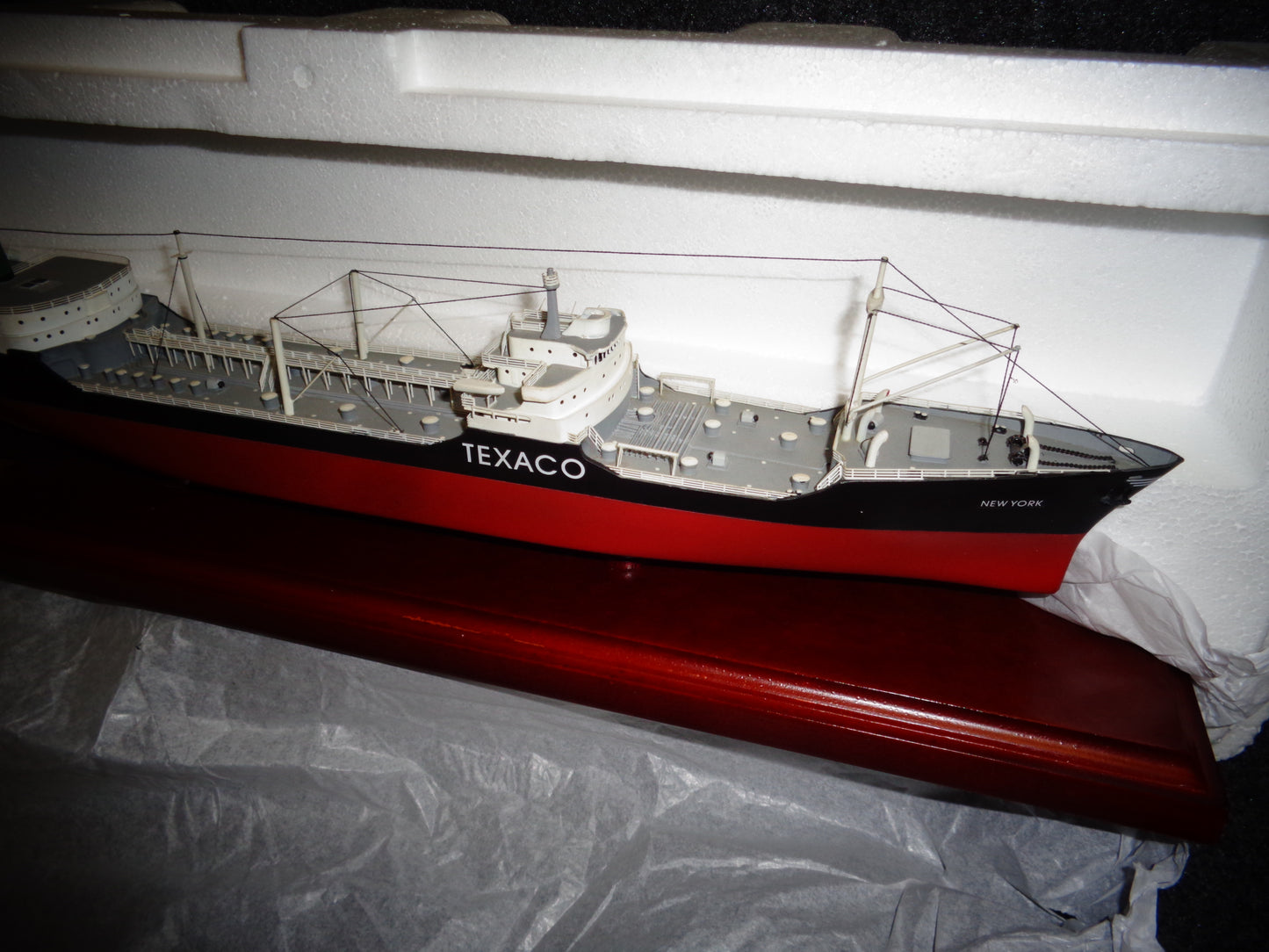 Texaco Chevron New York Tanker Ship