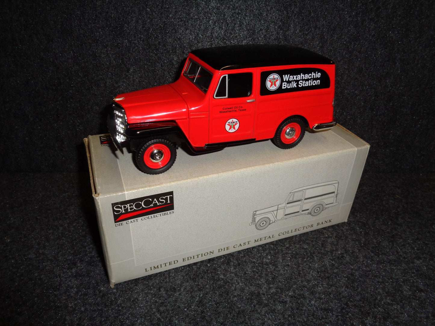 Texaco Colwell Oil 1953 Willys Jeep Panel Van