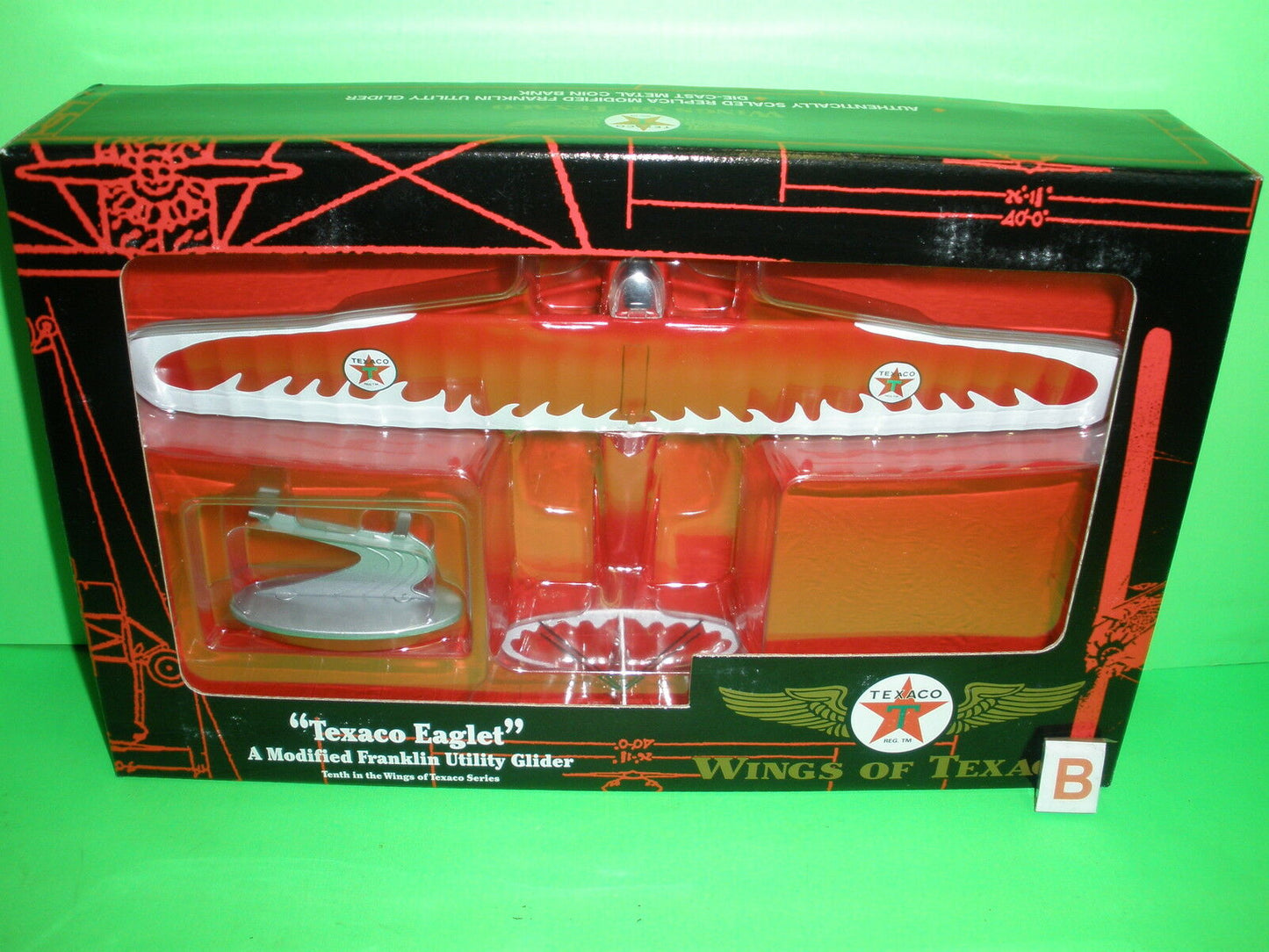 Texaco Eaglet Modified Franklin Utility Glider Regular Edition