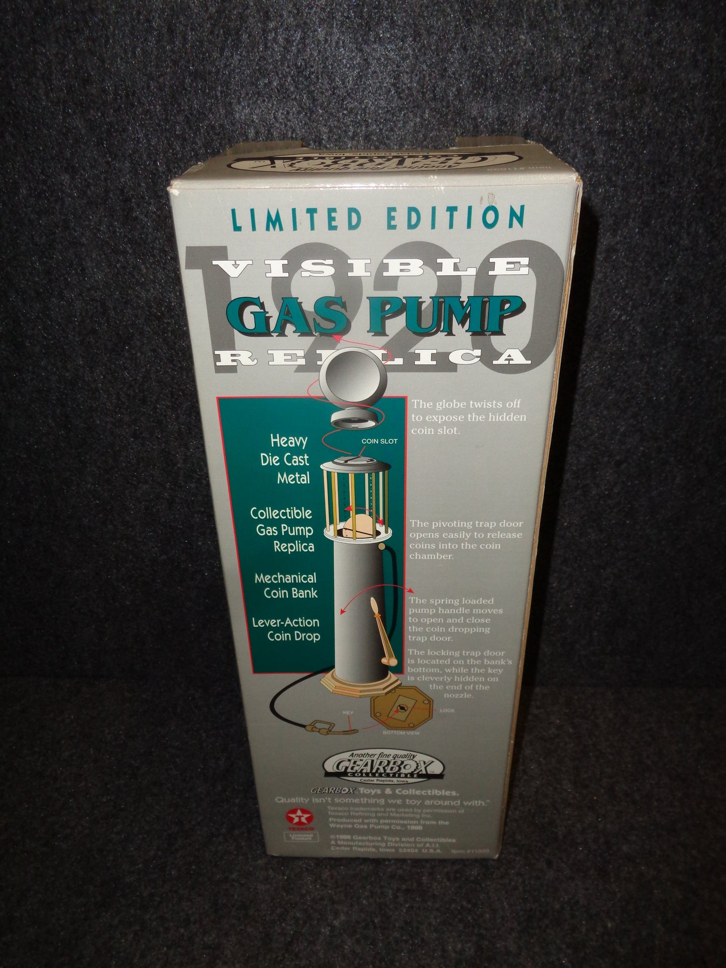 Texaco Ethyl 1920 Wayne 60 Gas Pump