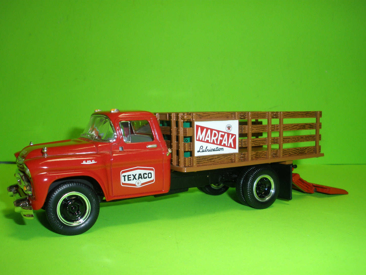 Texaco Marfak Lubrication 1958 GMC Stake Truck