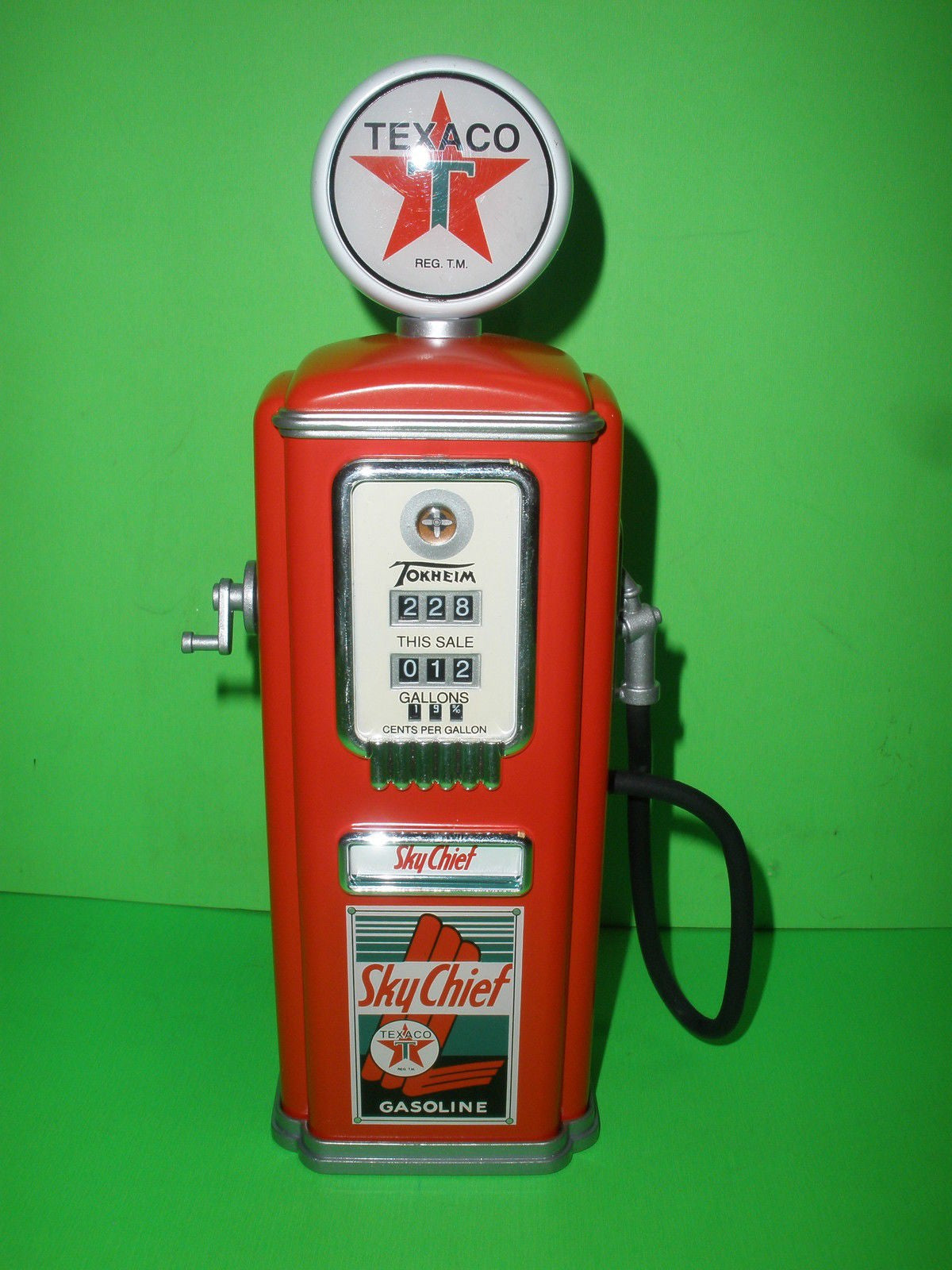 Texaco Sky Chief 1950's Tokheim Gas Pump