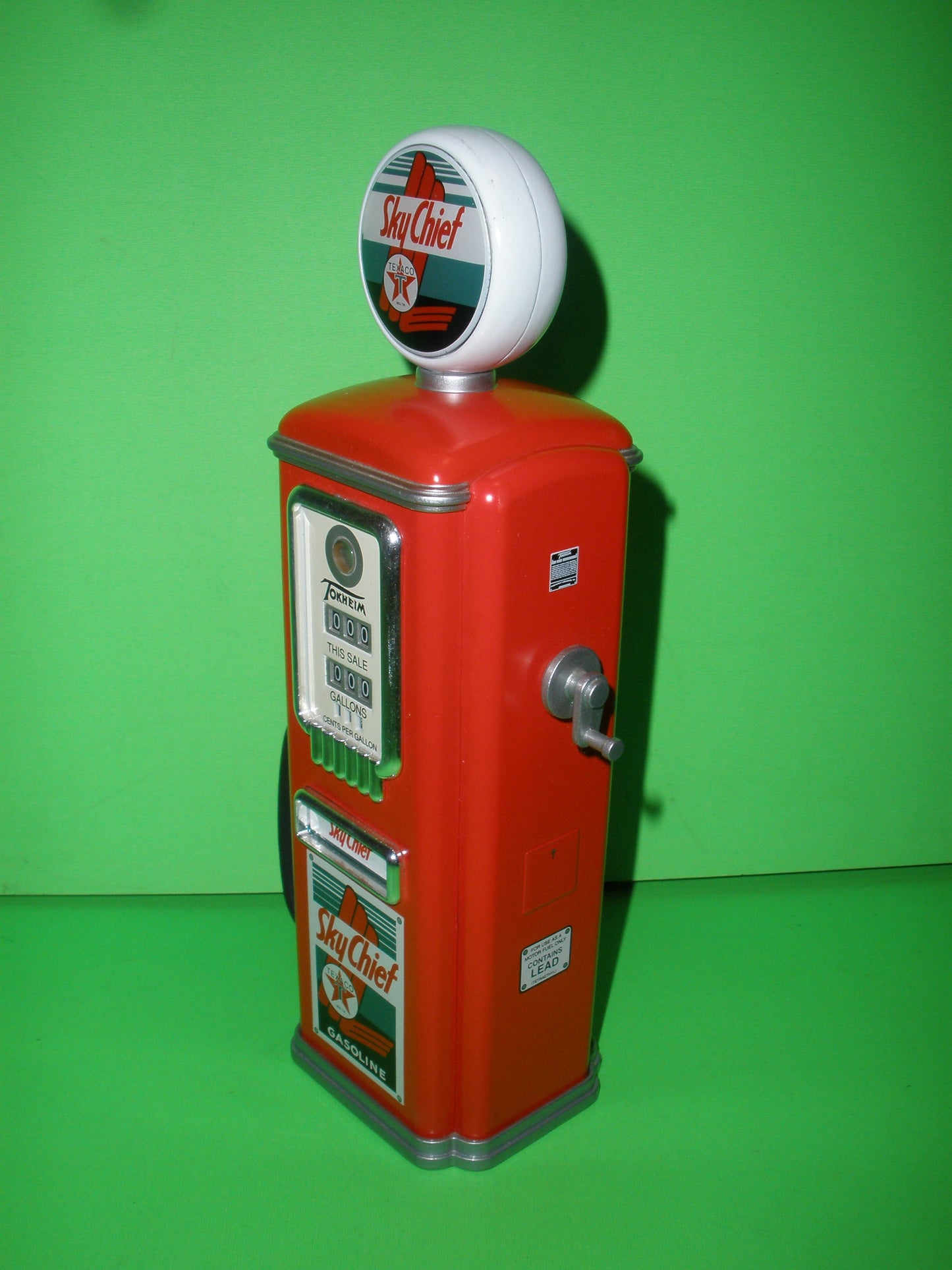 Texaco Sky Chief 1950's Tokheim Gas Pump