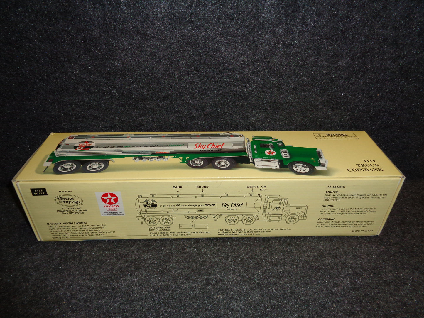 Texaco Sky Chief Tanker Truck #2 Credit Card Series