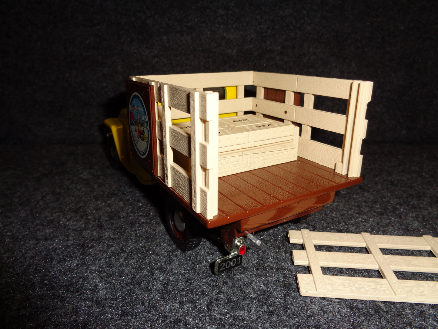 Tip Up Town 1953 Willys Jeep Stake Bed Truck