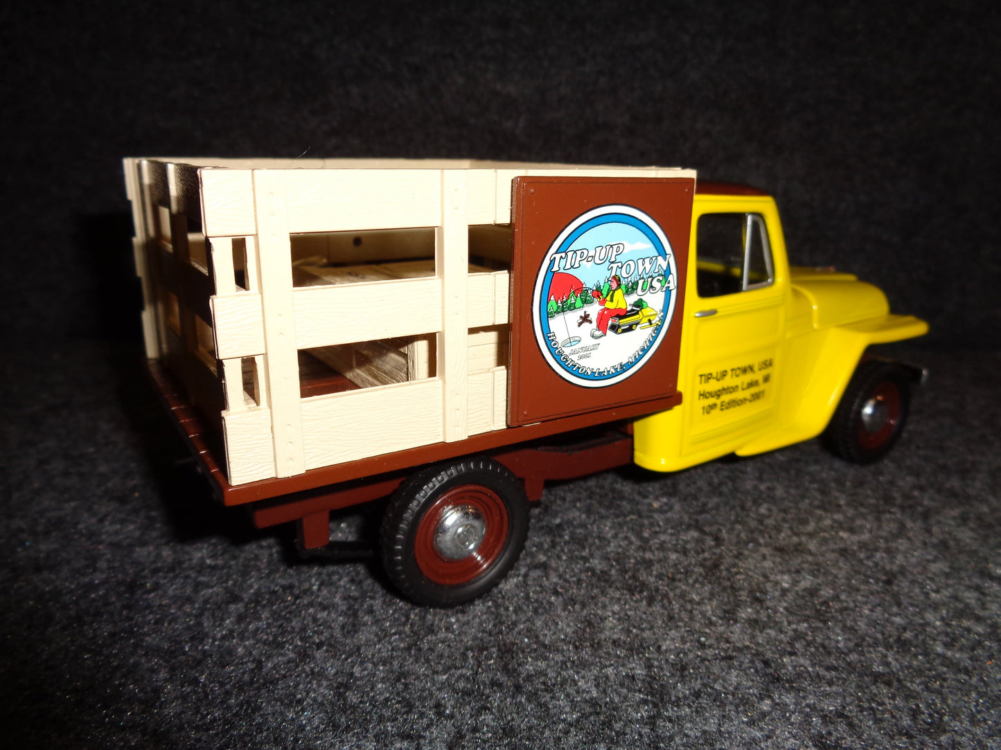 Tip Up Town 1953 Willys Jeep Stake Bed Truck