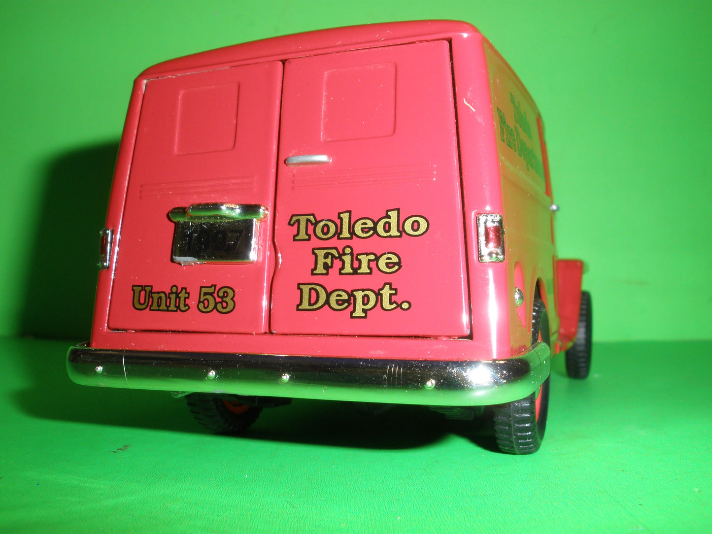 Toledo OH Fire Department 1953 Willys Jeep Panel Van