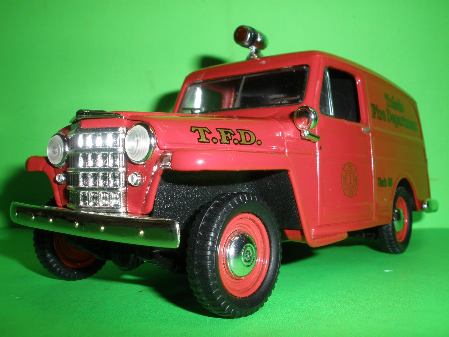Toledo OH Fire Department 1953 Willys Jeep Panel Van