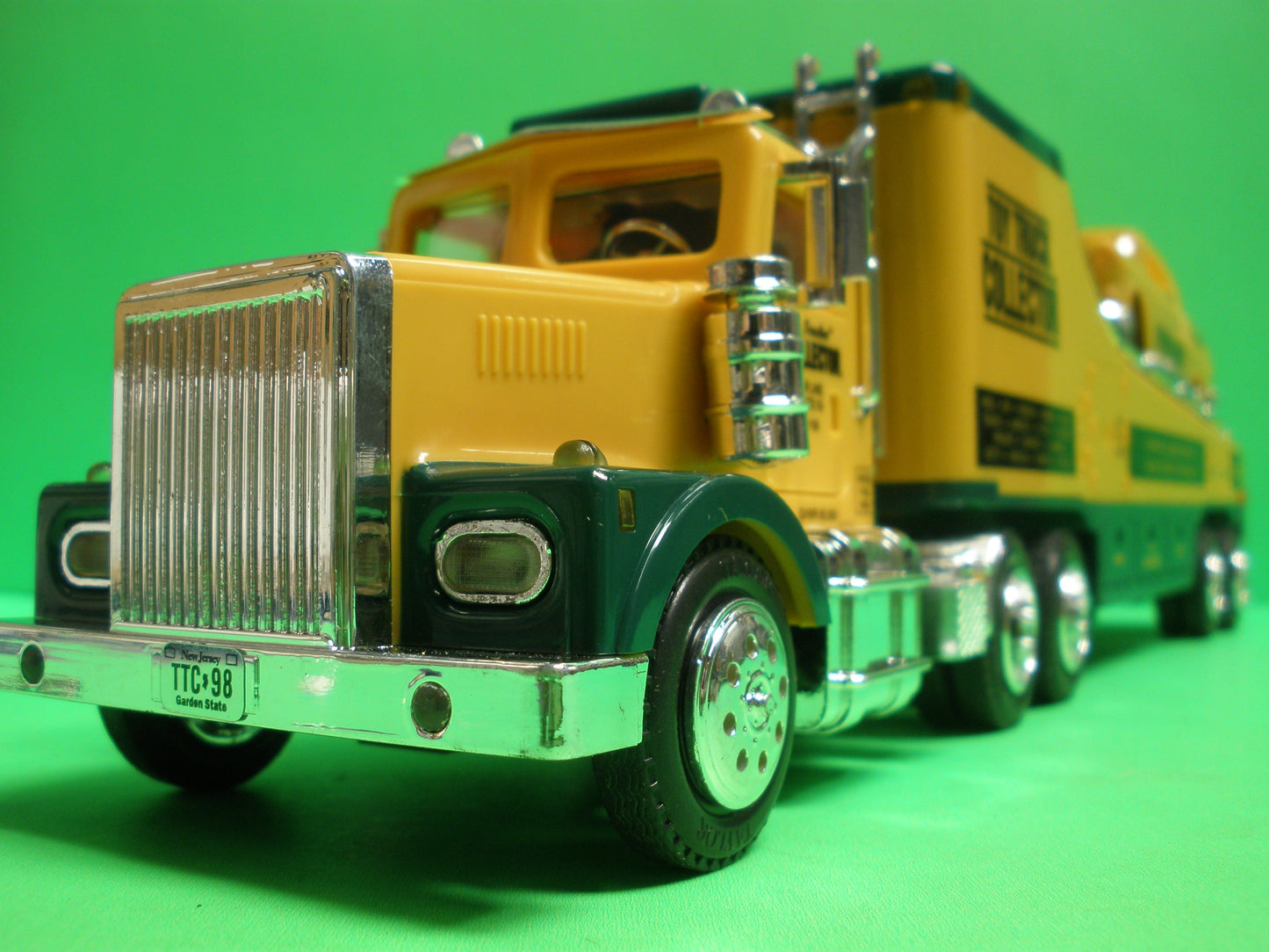 Toy Truck Collector Car Carrier Truck & 1955 Chevrolet