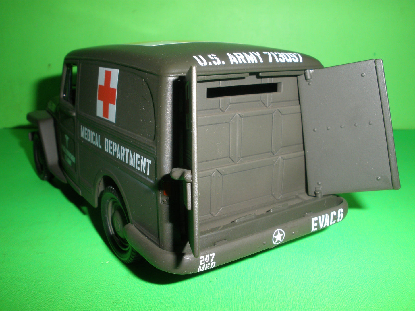 U.S. Army Ambulance 1953 Willys Jeep Panel Van