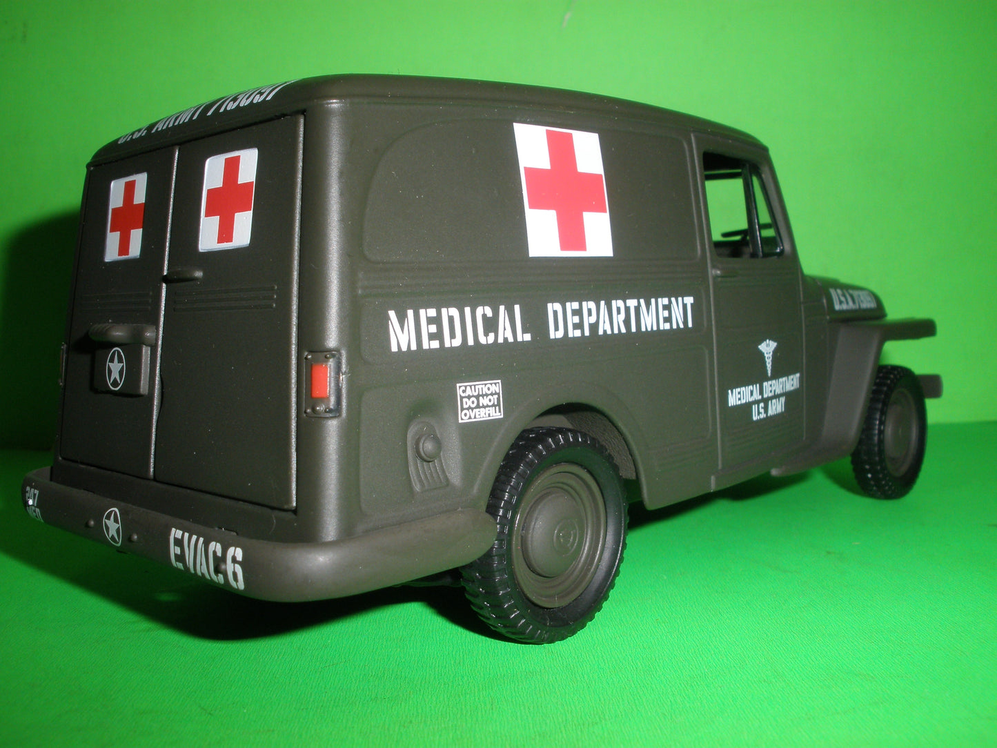 U.S. Army Ambulance 1953 Willys Jeep Panel Van