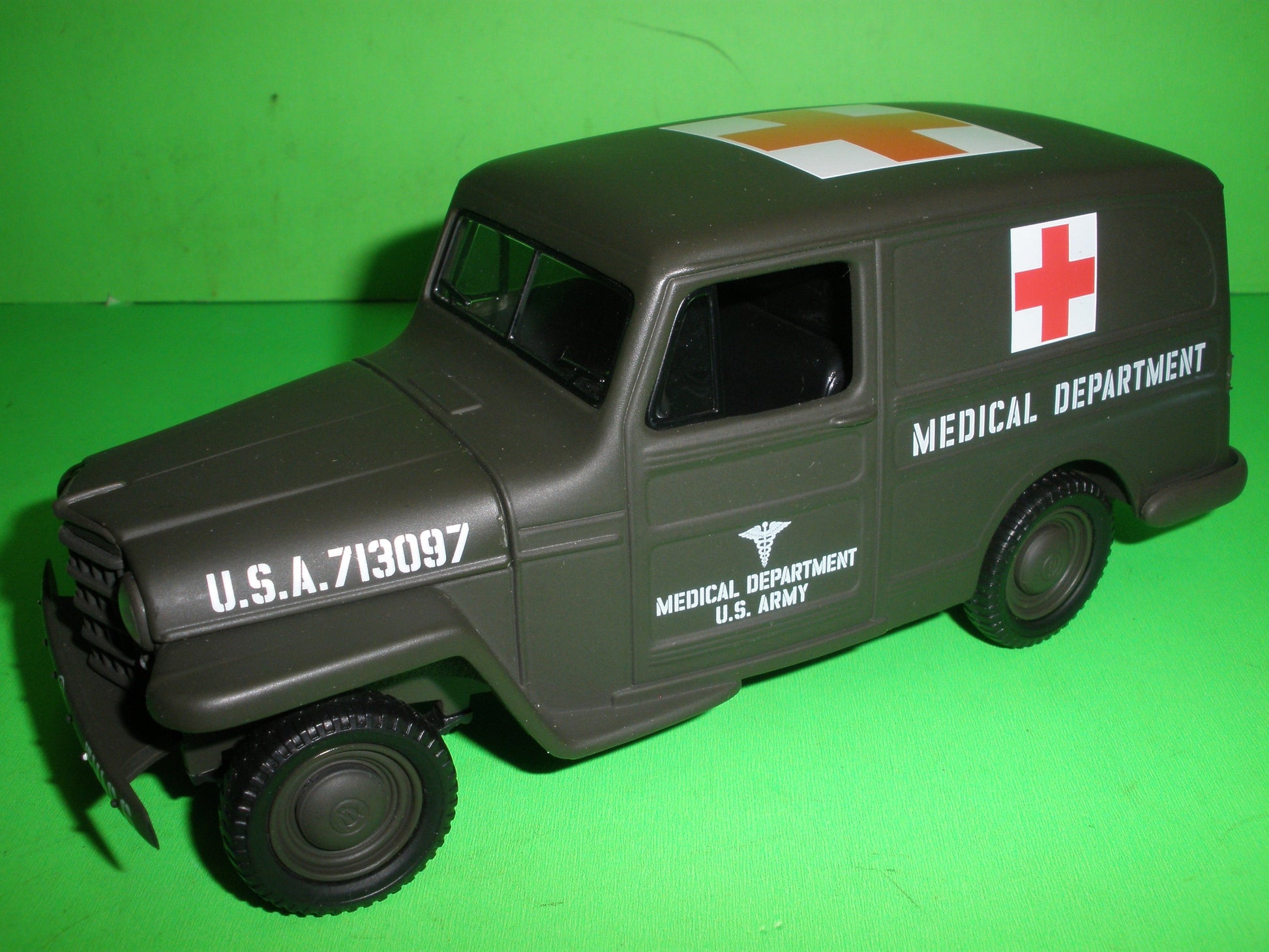 U.S. Army Ambulance 1953 Willys Jeep Panel Van