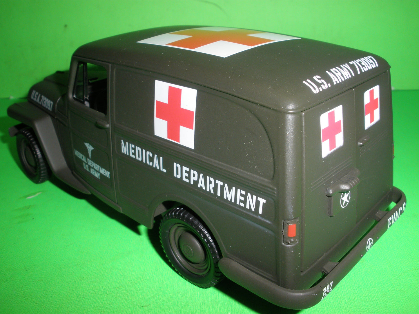 U.S. Army Ambulance 1953 Willys Jeep Panel Van