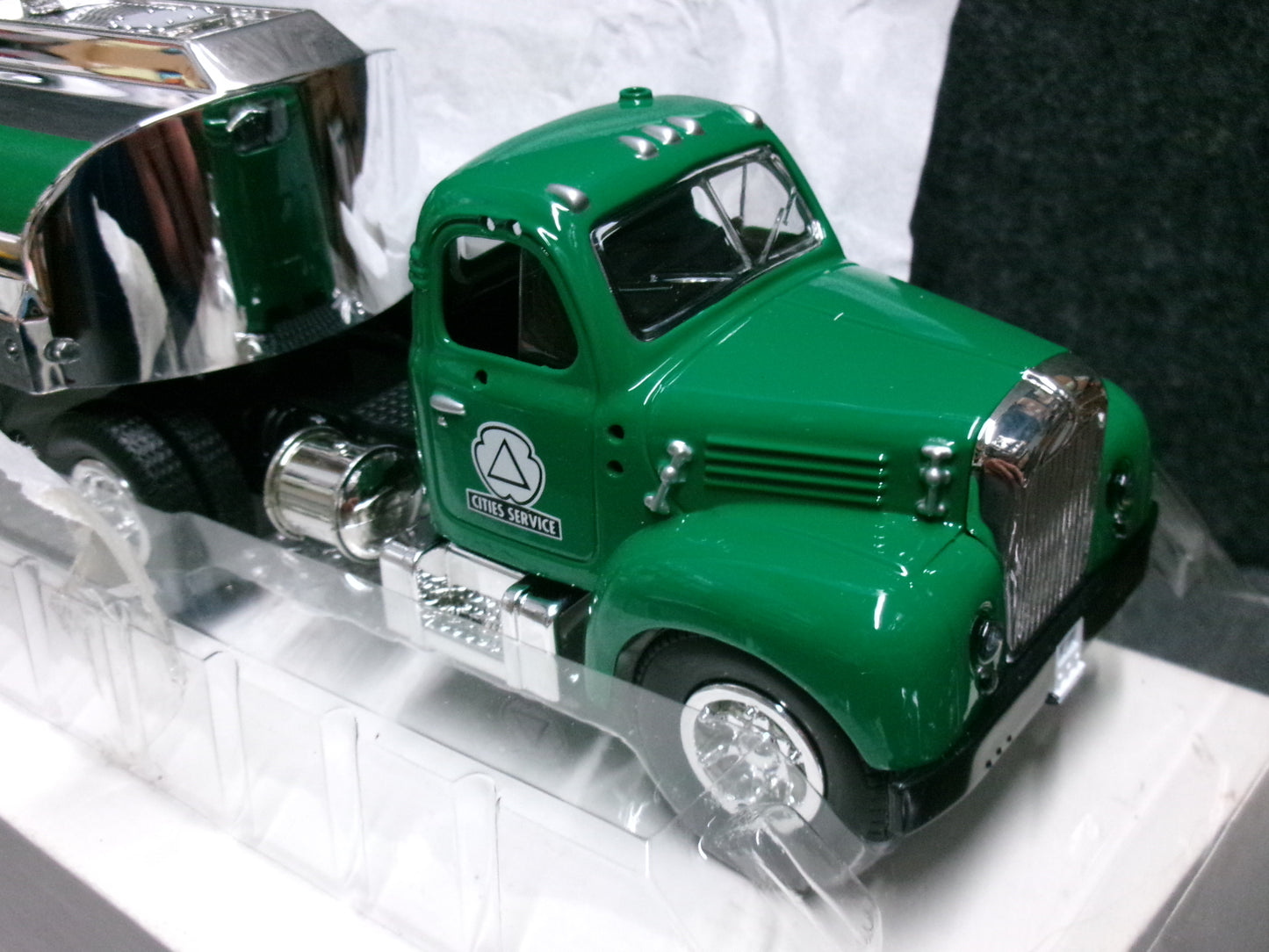 VERY RARE / 1999 Cities Service - Citgo / Chrome Plated B-Mack Tanker Truck