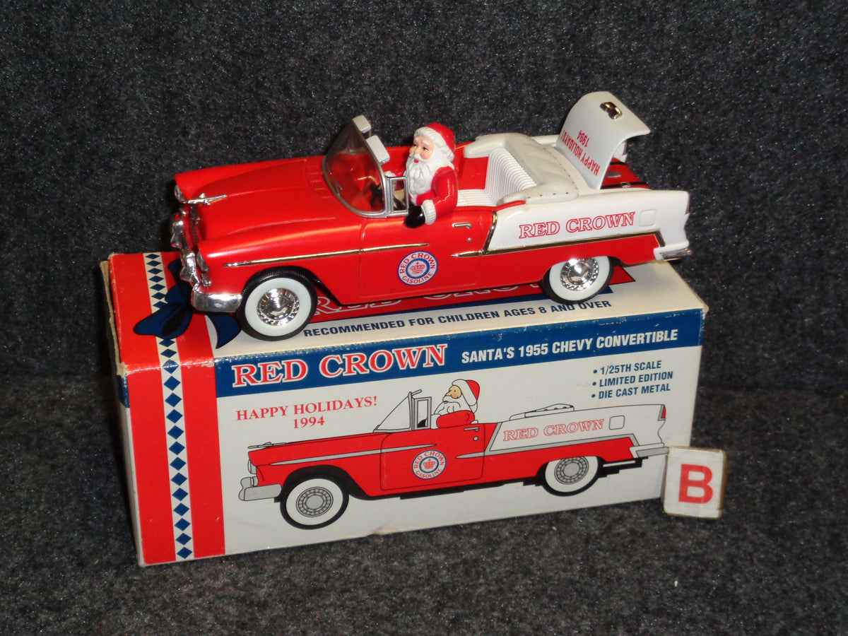 AMOCO STANDARD 1955 Chevrolet Bel-Air Convertible With-Santa