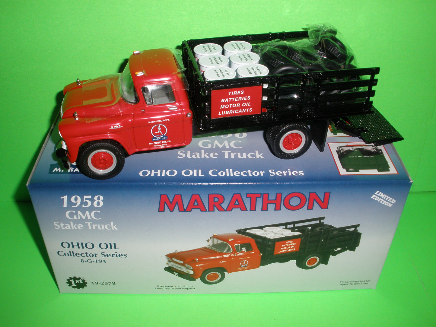 Marathon Oil / 1st Gear / 1958 GMC Stakebed Truck