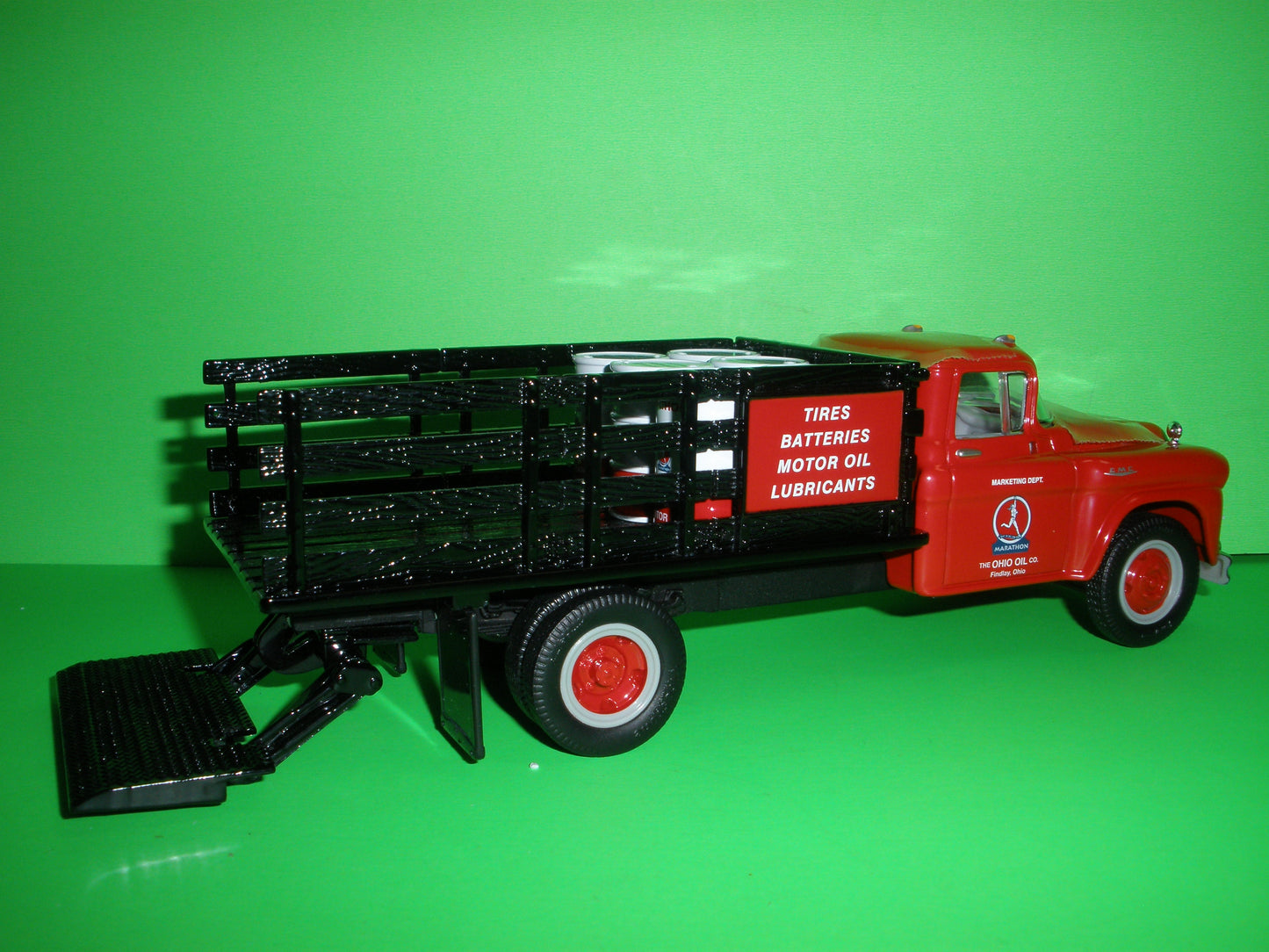Marathon Oil / 1st Gear / 1958 GMC Stakebed Truck