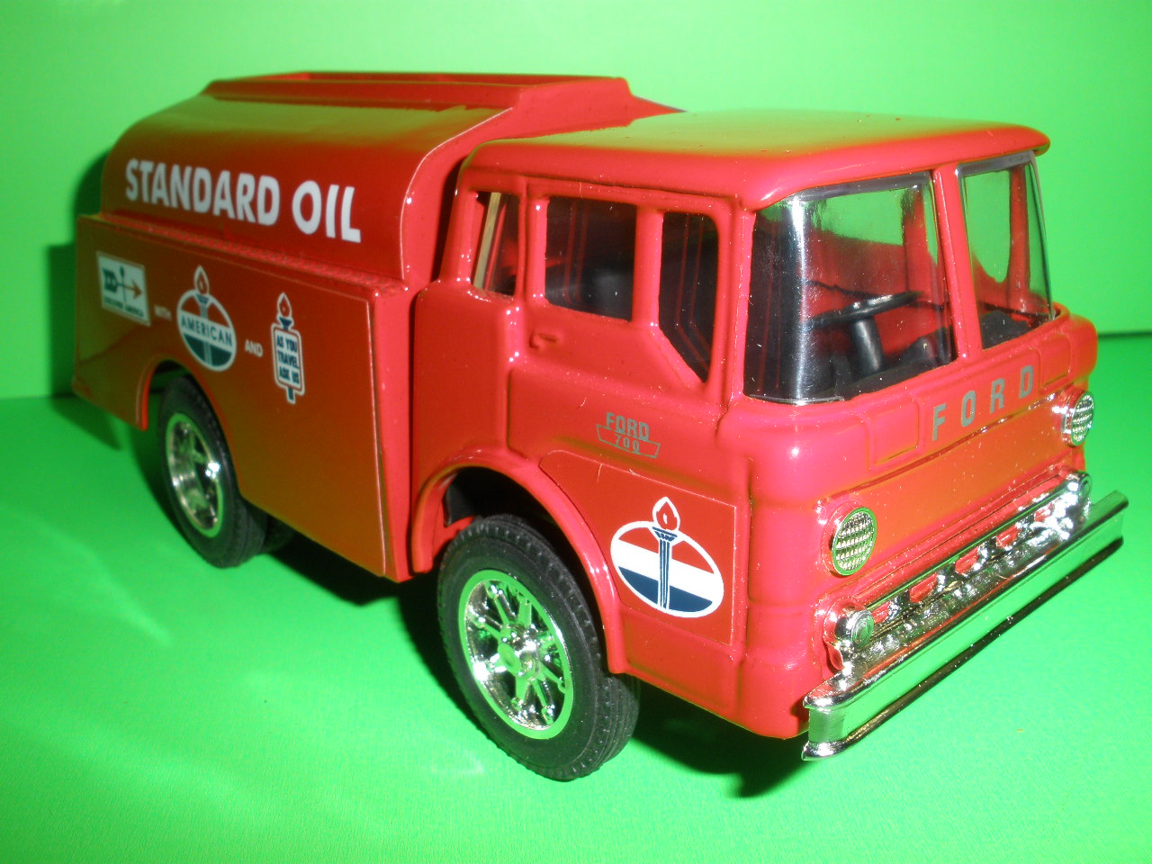 AMOCO STANDARD 1966 Ford Cabover Tanker Truck / Made In The U.S.A.