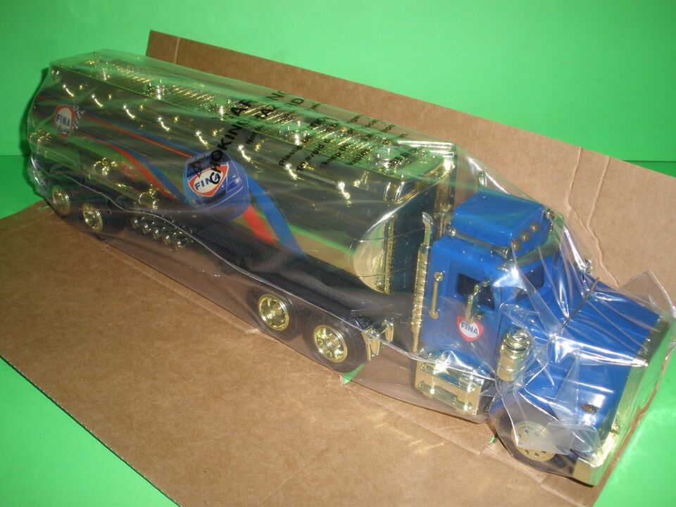 1997 Fina Toy Tanker Truck - Gold Edition