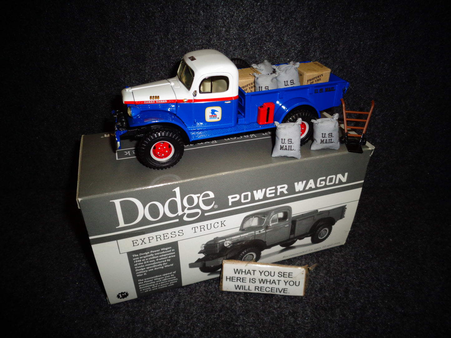 1st Gear 1946 Dodge Power Wagon Pickup US MAIL