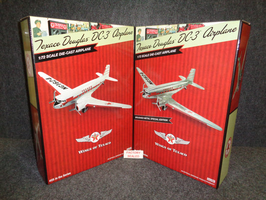 #25 - Texaco 1953 Douglas DC-3 Airplane Regular & Special Edition Set