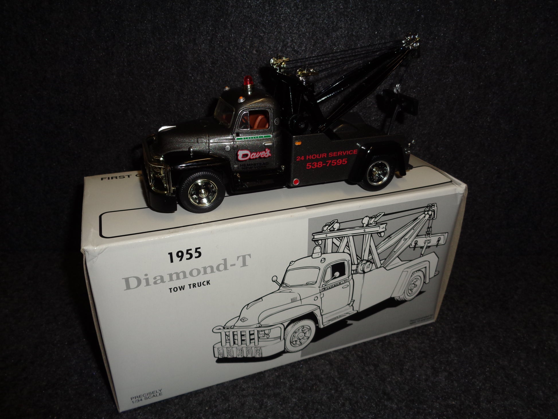 Dave's Towing & Wrecker Service 1955 Diamond T Tow Truck