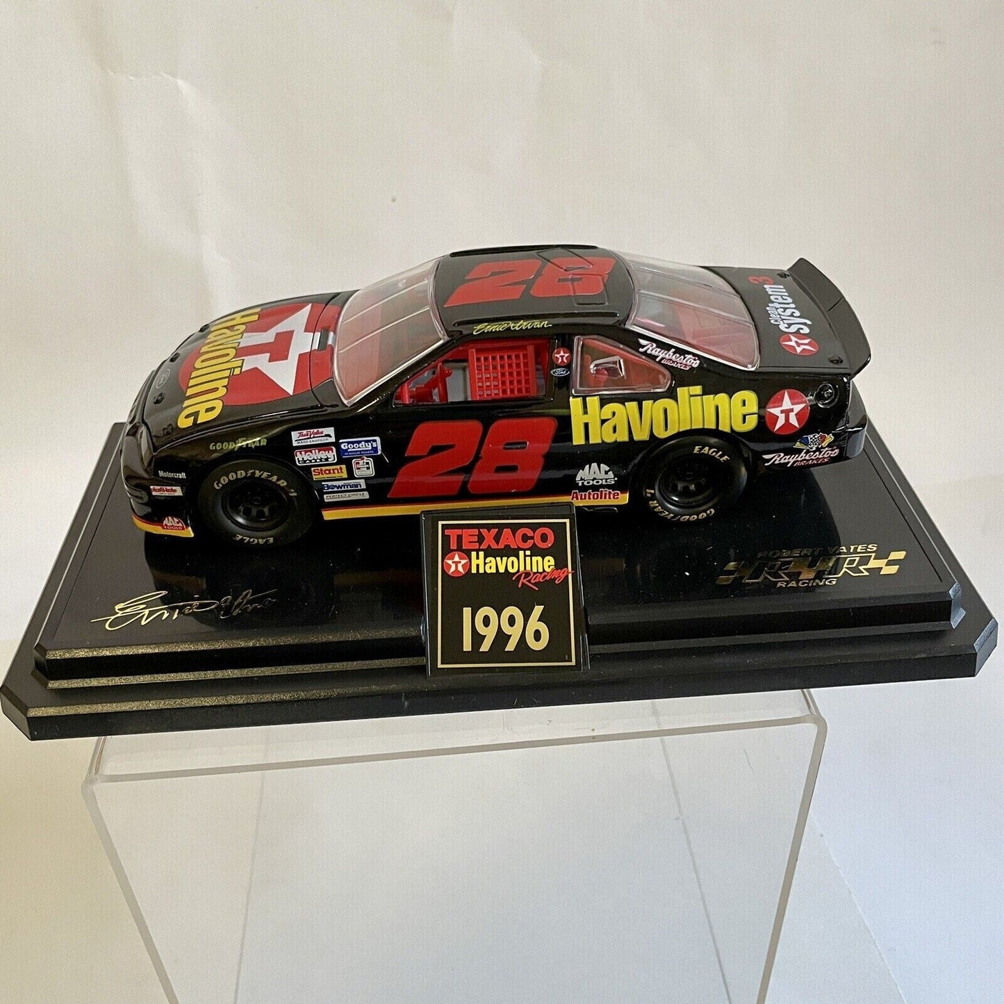 #28 ERNIE IRVAN 1996 TEXACO HAVOLINE FORD THUNDERBIRD