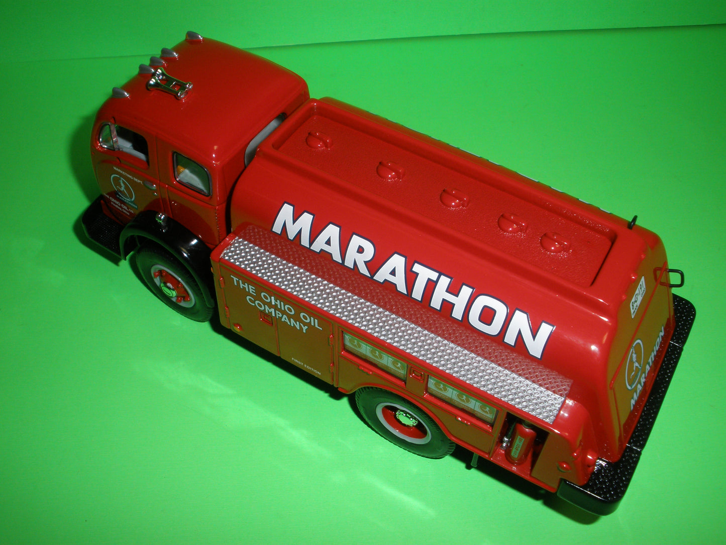 Marathon Oil / 1st Gear 1953 White 3000 Tanker Truck