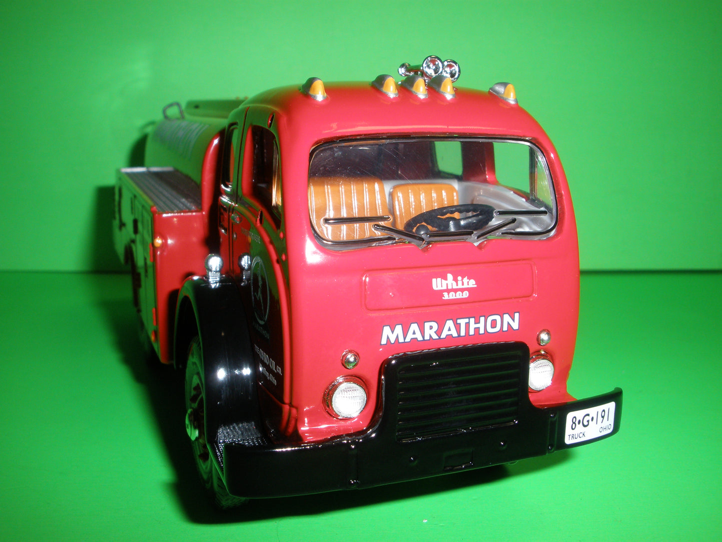 Marathon Oil / 1st Gear 1953 White 3000 Tanker Truck