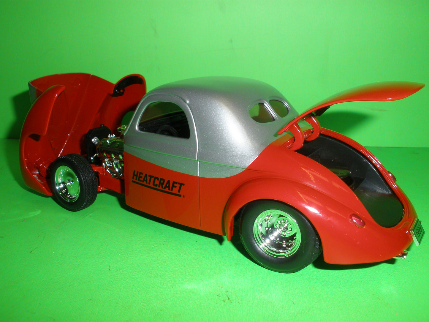 LENNOX HEATCRAFT 1941 WILLYS COUPE STREET ROD SpecCast 1:25 CROWN PREMIUMNS
