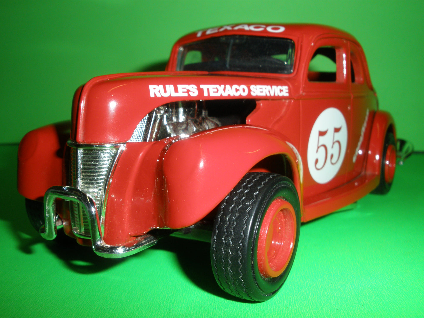 Rule's Texaco 1951 Ford Pickup Truck W/TRAILER & 1940 Ford Coupe Modified Racer