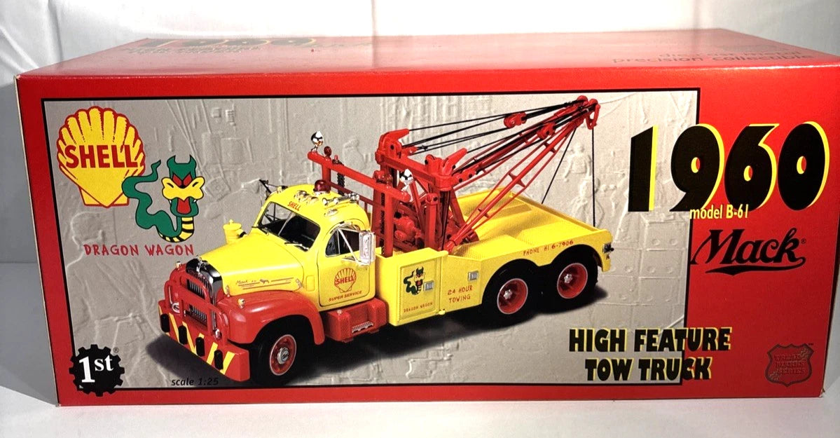 Shell 1960 Mack Model B-61 Tow Truck