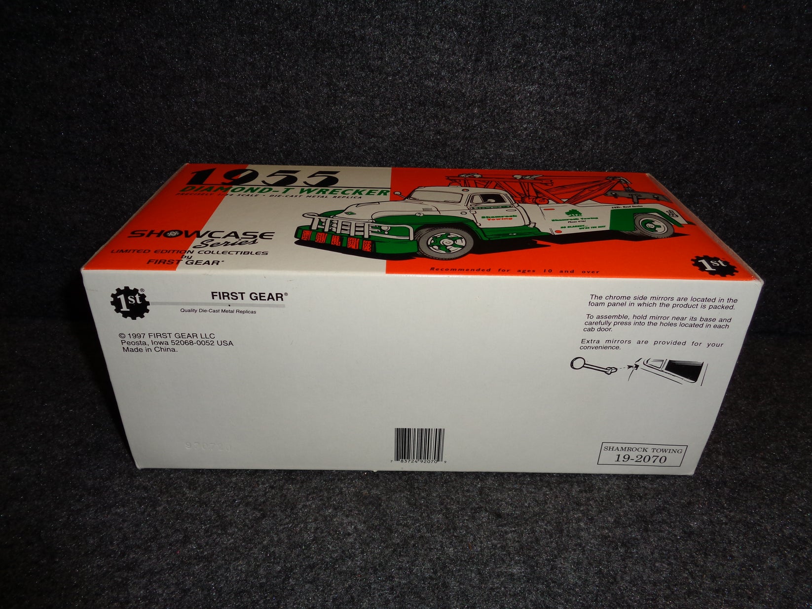 Shamrock Towing 1955 Diamond T Tow Truck Texaco Toys Plus