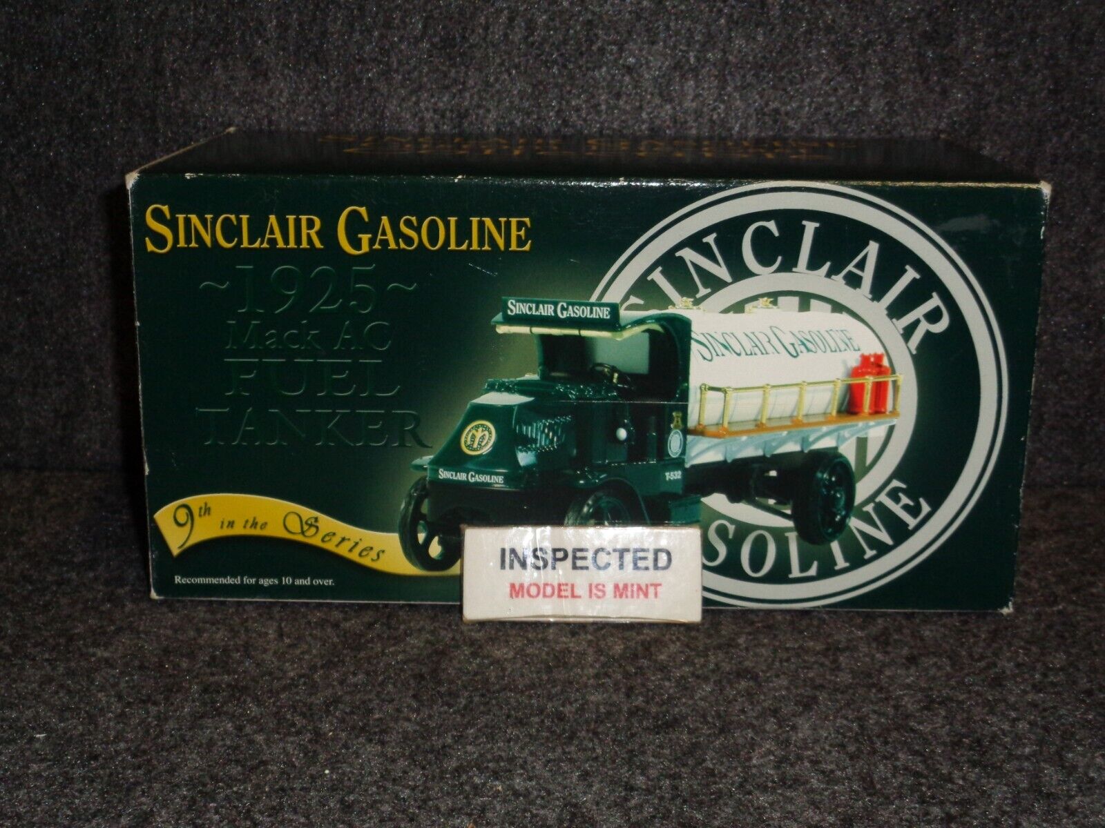 Sinclair 1925 Mack AC Tanker Truck