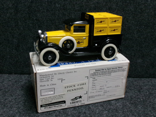 Pennzoil Ford Model A Crate Load Pickup