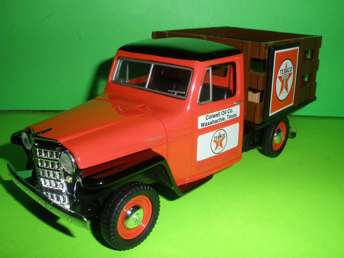 Texaco Colwell Oil 1953 Willys Jeep Stakebed