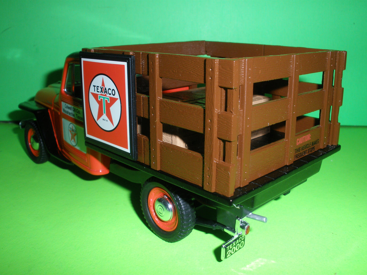 Texaco Colwell Oil 1953 Willys Jeep Stakebed