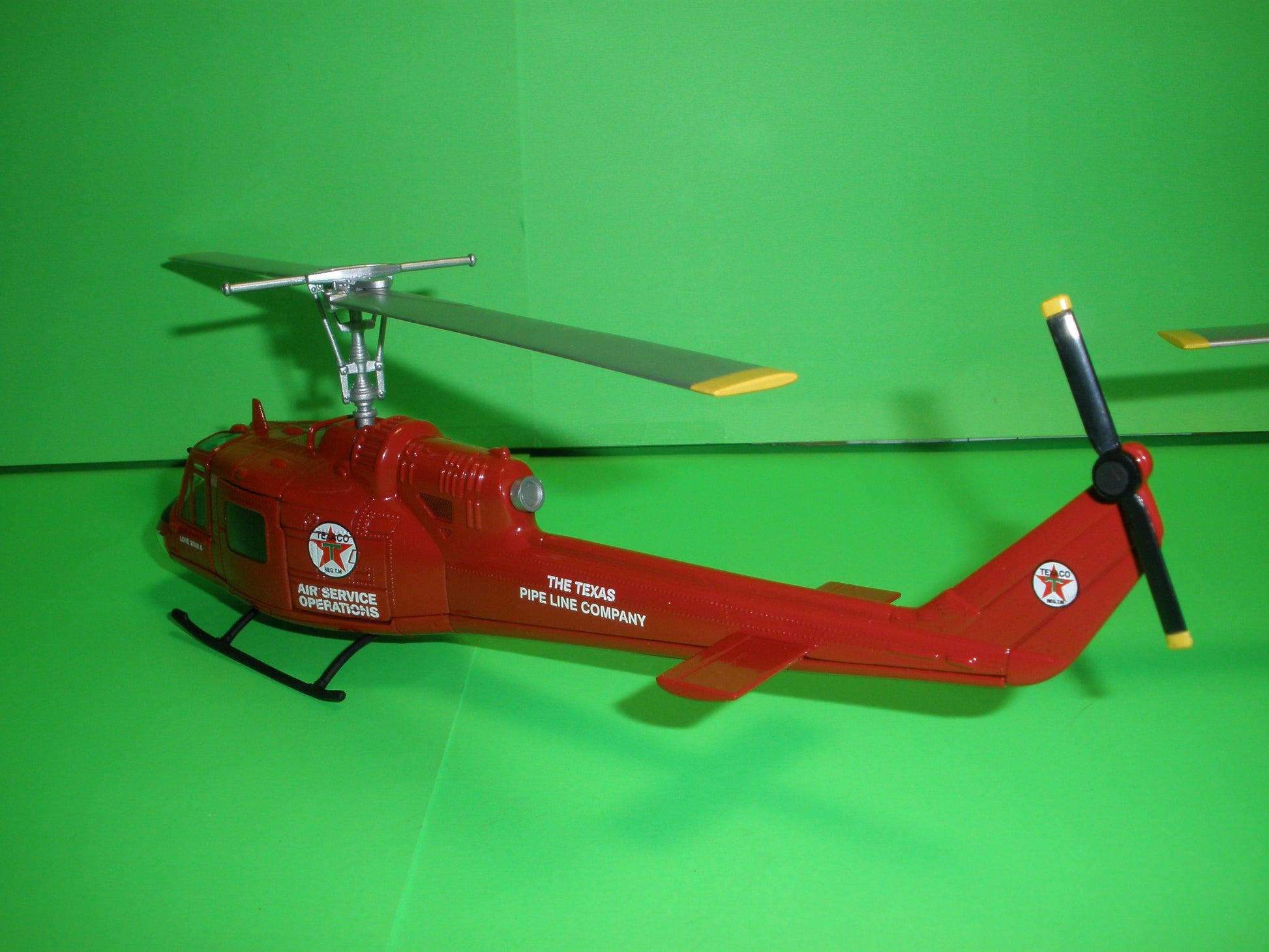 Texaco Huey Helicopter - Red