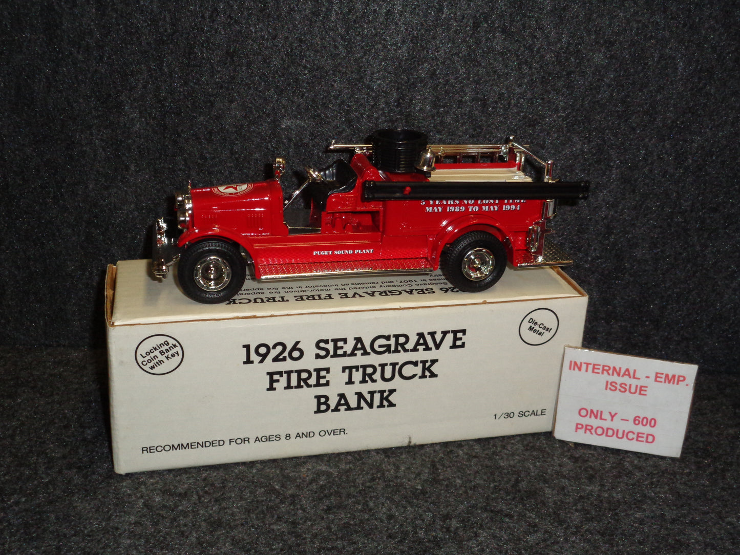 Texaco Puget Sound Plant 1926 Seagrave Fire Truck