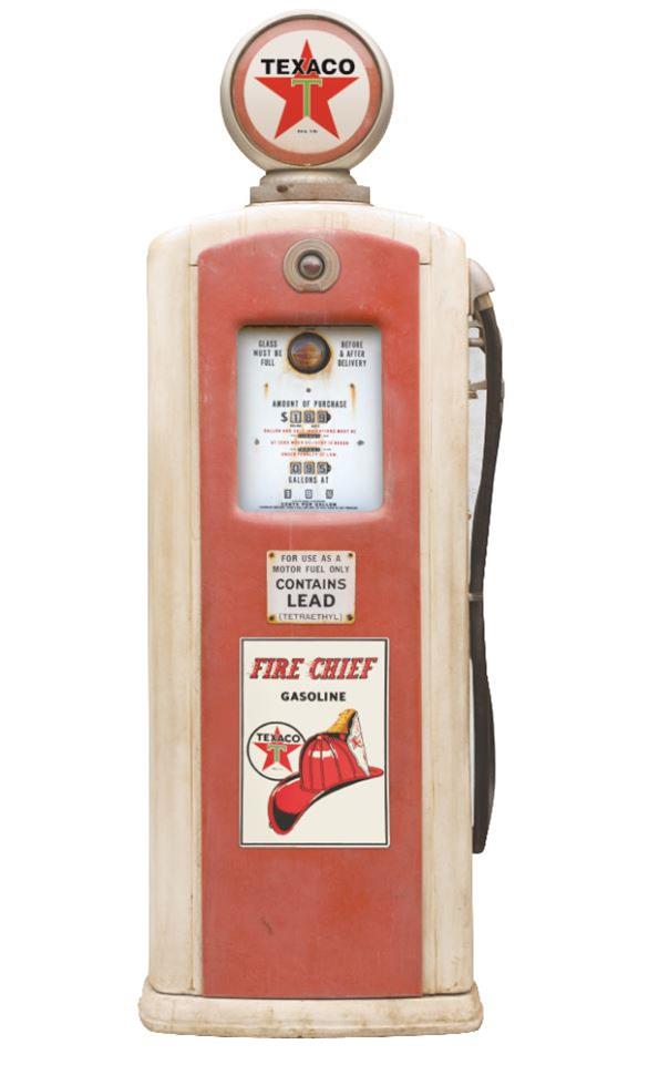 Texaco Gas Pump Sign