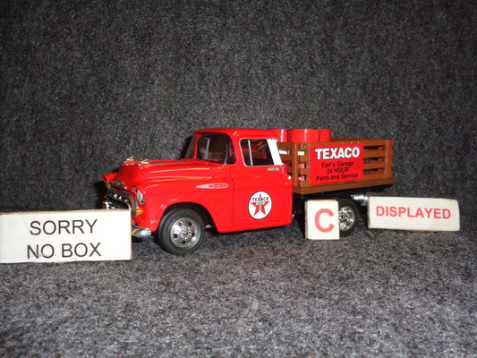 TEXACO 1957 Chevy Stake Bed Truck 1:24 Spec Cast Fairfield Mint Promotion V-GOOD