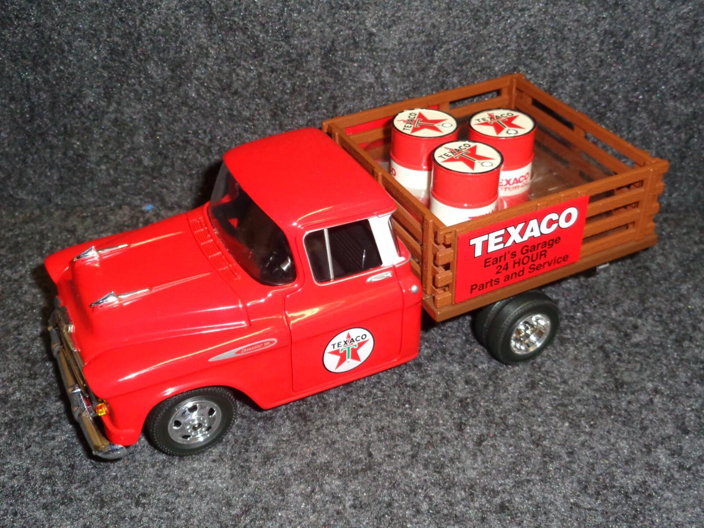 TEXACO 1957 Chevy Stake Bed Truck 1:24 Spec Cast Fairfield Mint Promotion V-GOOD
