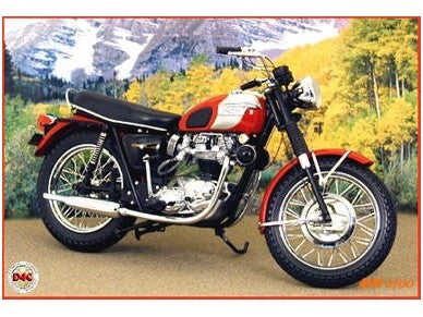 1969 Triumph Bonneville Motorcycle - B11XN071