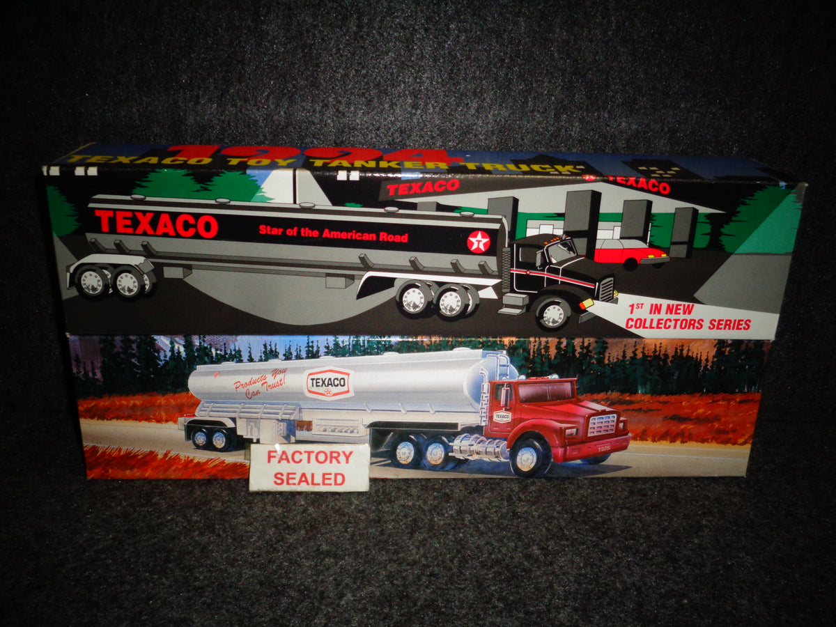 Texaco Vehicles 1994 & 1995 Texaco Tanker Truck Set – Texaco Toys Plus