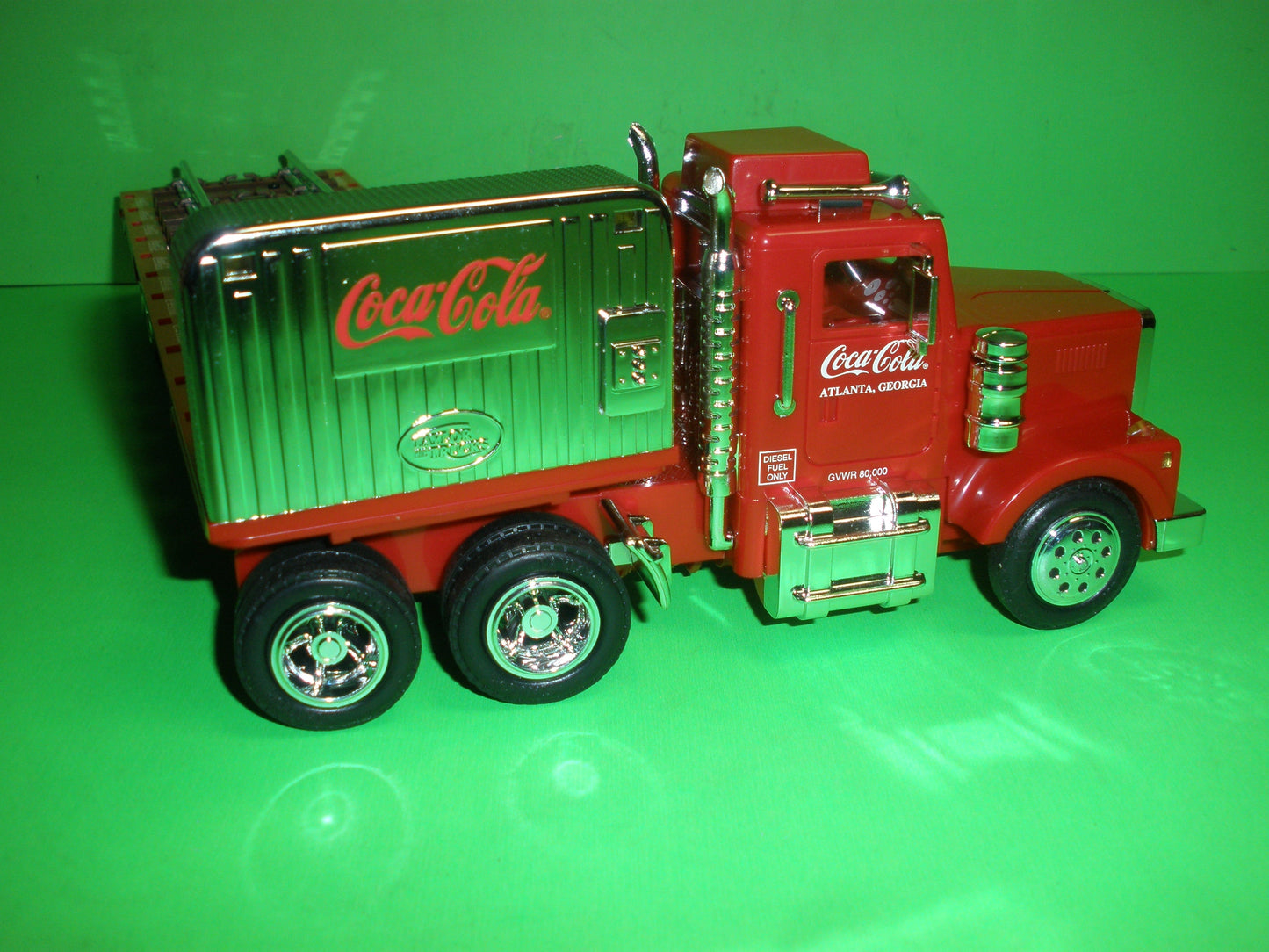 2001 Coca-Cola Flatbed Truck & Train Caboose Sampler