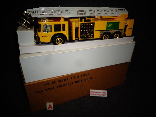 BP 1996 Toy Fire Truck - Gold Edition